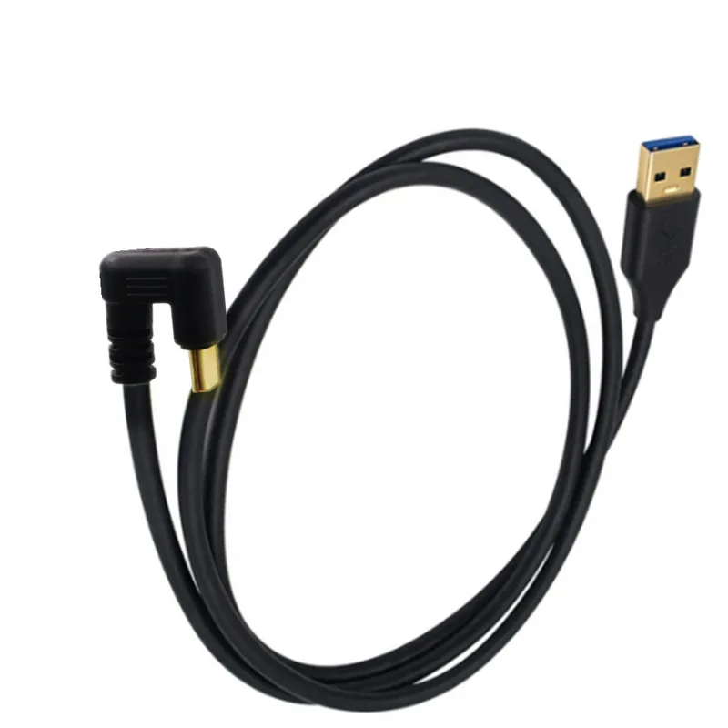 USB C To USB 3.0 Camera Cable,USB Type C Cable 3A Fast Charging Cable, 180 Degree U Shape USB Type C Cable For USB C Charger