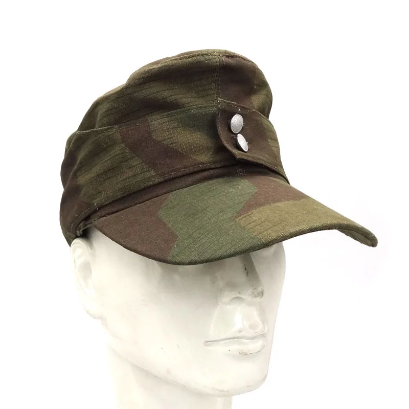 WWII WW2 German Elite Splinter Summer M43 Field Cotton Cap Hat EU Size 57 58 59 60 61 62