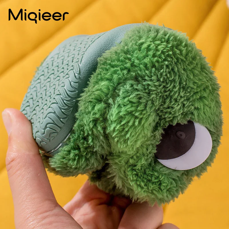 Winter Children Home Soft Slipper For Girls Boys Warm Cotton Dinosaur Flip Flop Non Slip Kids Floor Shoes Baby Slipper Pantuflas