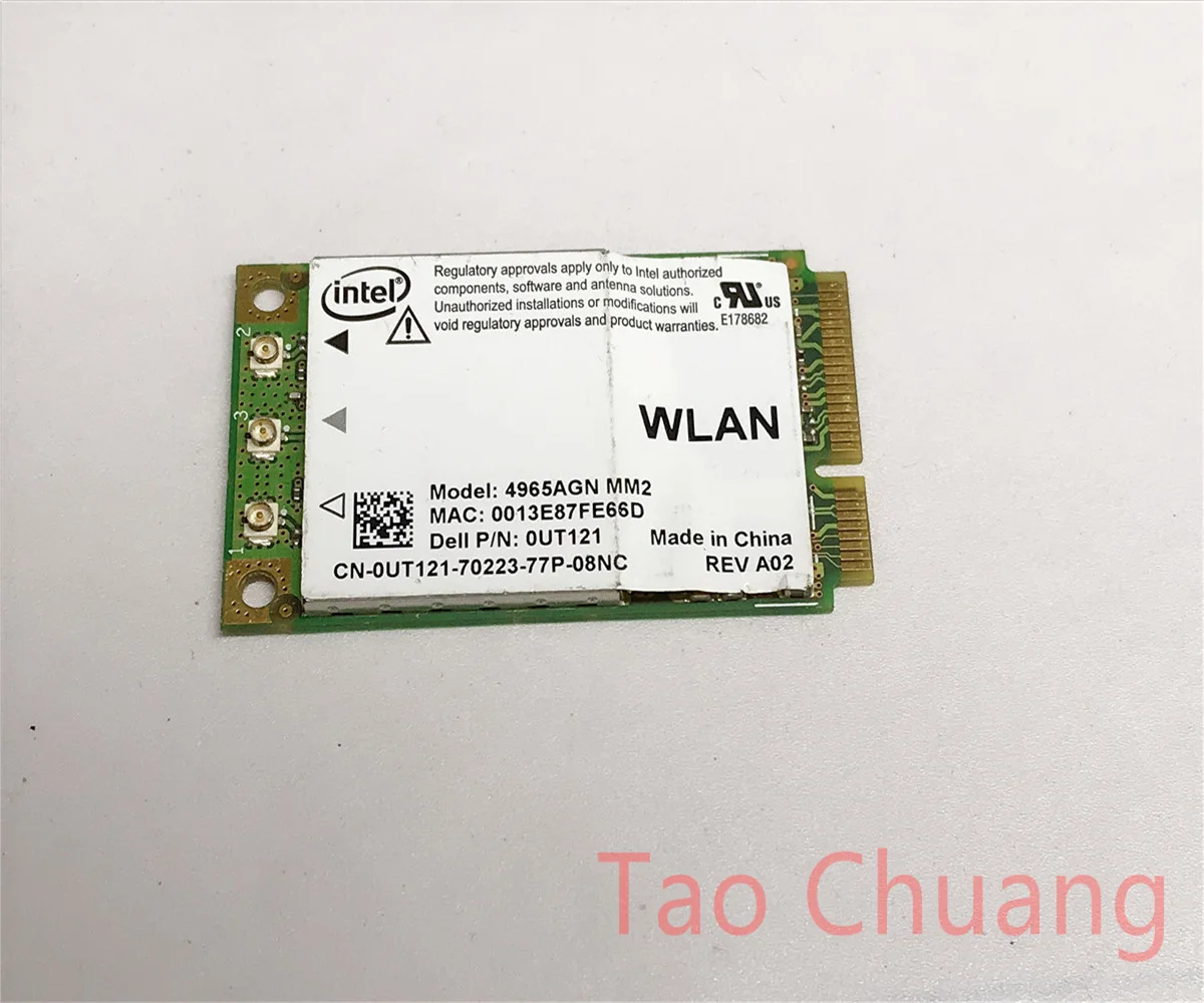 Для Lenovo ThinkPad R61 T61 T61P X61 X61T D520 D530 D630 D820 D620 4965AG 4965AGN беспроводная Wi-Fi PCI-E карта 42T0947 42T0873