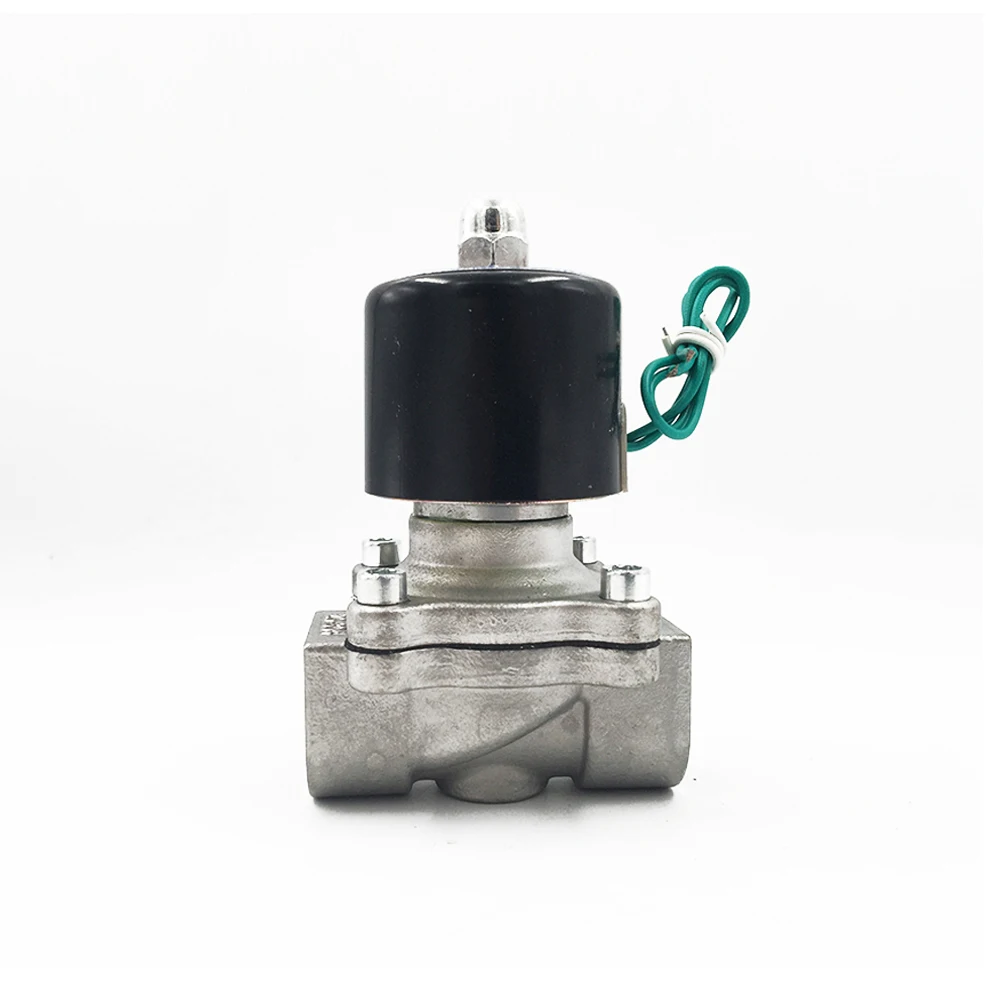 

DN8 DN15 DN25 Stainless Steel Solenoid Valve 12V 24V 220V 110V for Water Oil Gas 0 Pressure Start