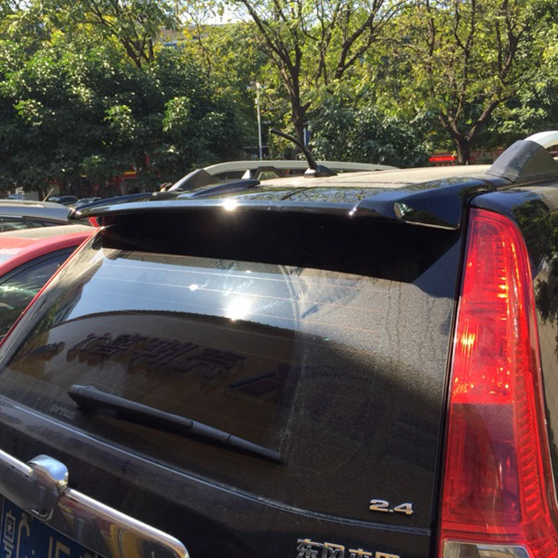 Car Styling For Honda CRV CR-V 2007 2008 2009 2010 2011 Exterior ABS Plastic Unpainted Rear Wing Spoiler Decoration 1Pcs