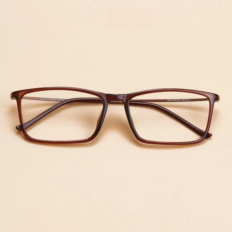 Ultra-thin Korean Men Vintage BLSY Titanium Tungsten Small Square Glasses Frame Women Myopia Prescription Eyeglasses