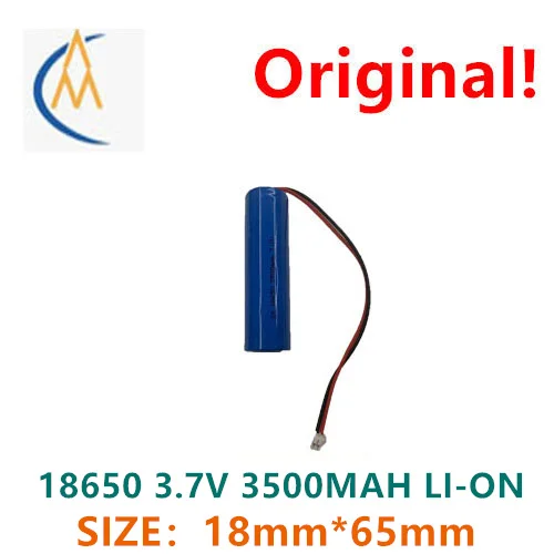 New genuine 3.7V polymer lithium rechargeable battery 18650 3500mah circuit board equipment lead 2.0 plug