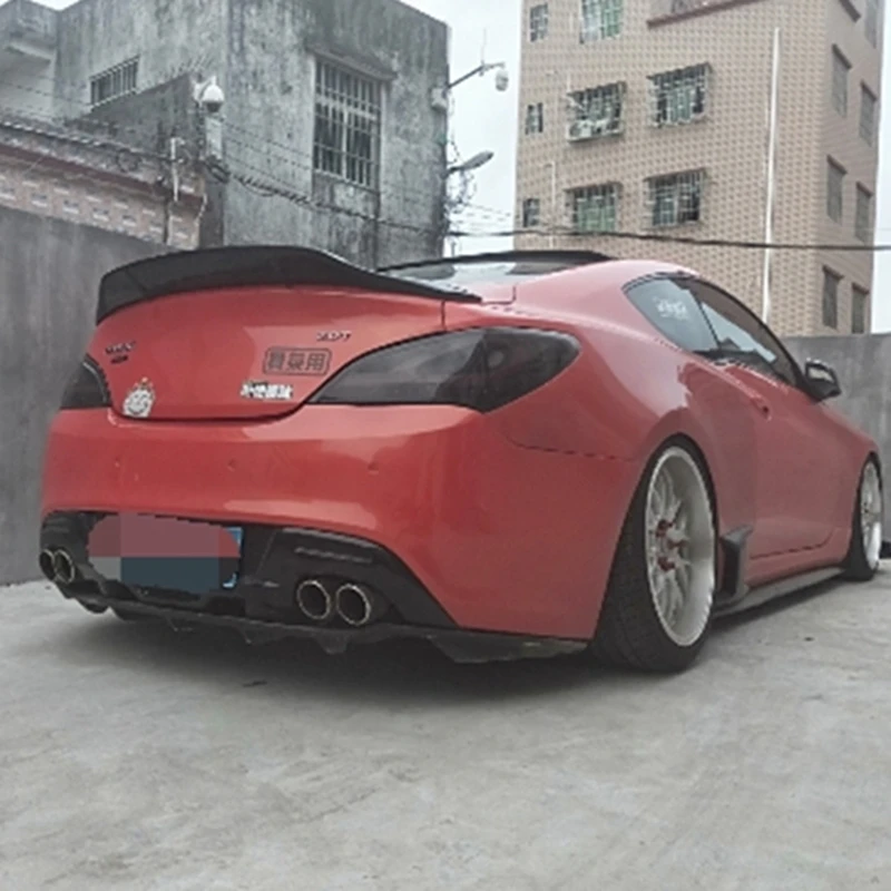 for Hyundai Genesis Coupe spoiler spoiler carbon fiber / FRP primer tail R-type spoiler accessories 2009-2012 year