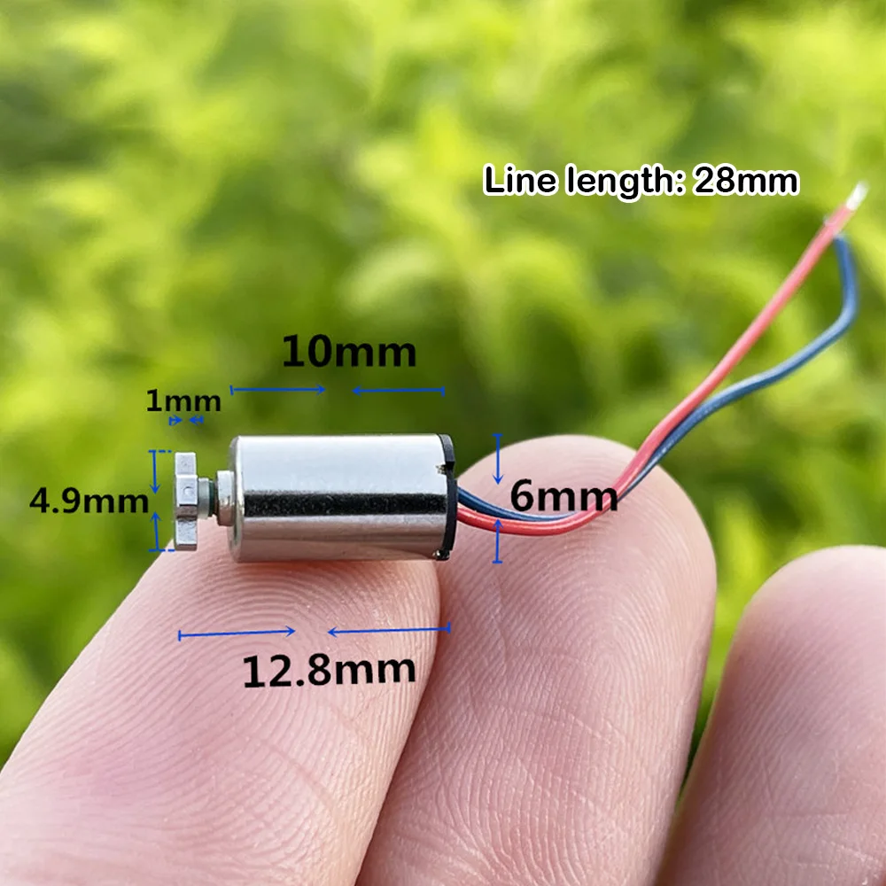 5PCS Children's Electric Toothbrush Motor Strong Vibrating DC 3.7V-4.2V Micro 610 Coreless Motors Vibrator for Beauty Instrument