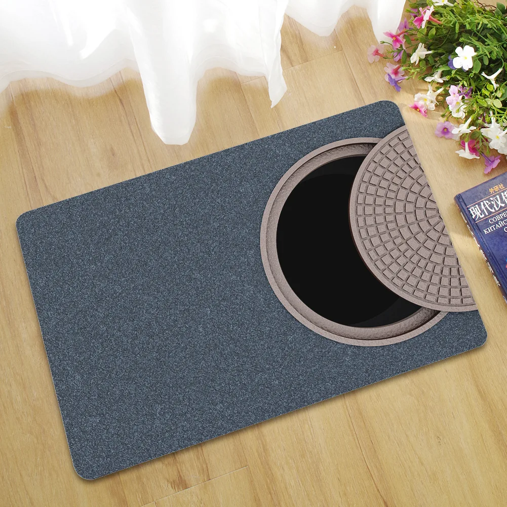 Halloween evil under Sewer cover Carpets for Living Room Bedroom Area Rugs Kitchen Mat Tapis Home Halloween party Rug Alfombra