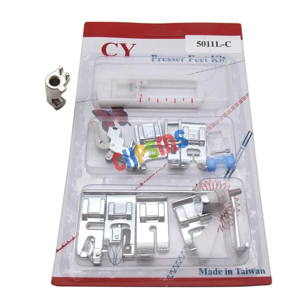 #5011L-C +001947.70.00 11 PCS presser feet ATTACHMENTS fit for BERNINA OLD STYLE Machines 530 730 830 801 930