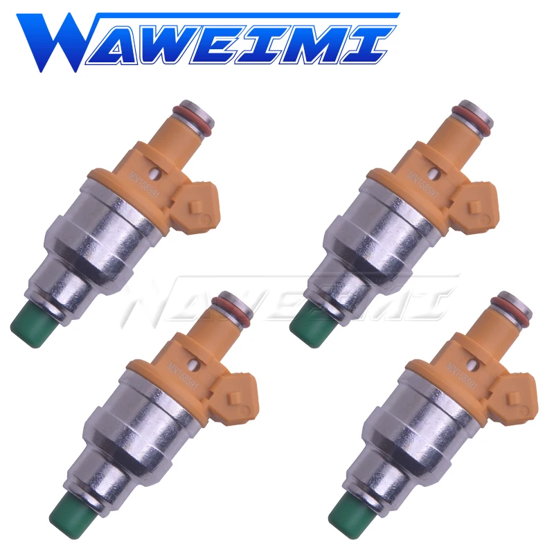 WAWEIMI 6Pieces OE MN158591 Fuel Injector Nozzle For Gasoline Petrol Engine Injection For Mit subishi Motors Bico wtrysk paliwa