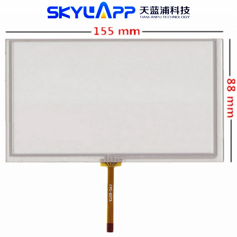 

New 6.2''Inch TouchScreen 155mm*88mm for HSD062IDW1 CLAA062LA01 Resistance Handwritten Touch Panel Screen Glass Digitizer Repair