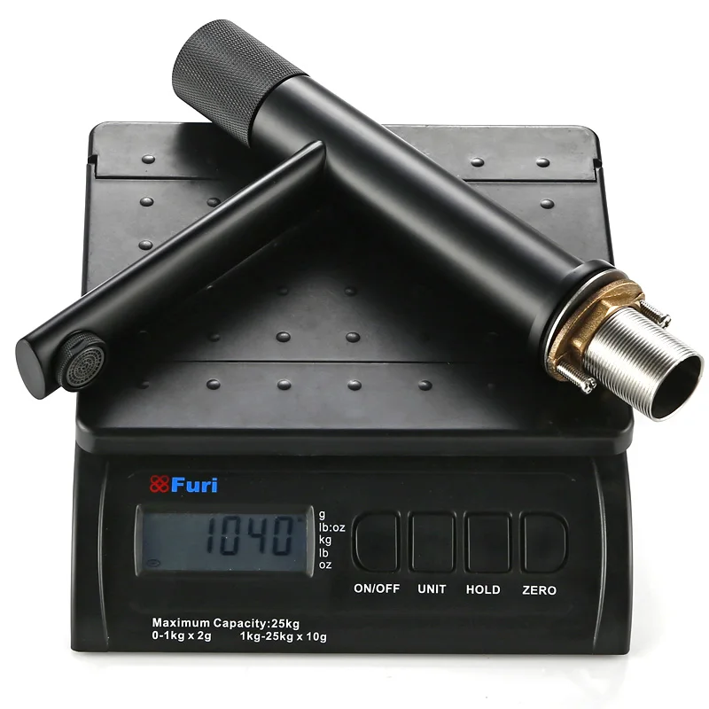 Imagem -04 - Smesiteli Torneira Curta de Latão Torneira Pia de Banheiro Preta Água Fria e Quente Torneira Montada no Gabinete de Alta Qualidade