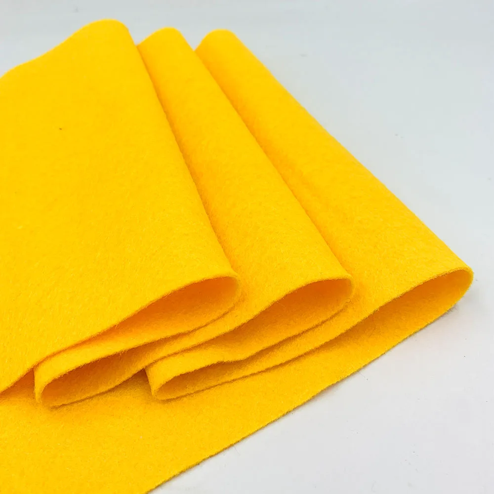 20/90*90cm Soft Felt Fabric Non-woven Felt Fabric Sheet  DIY Sewing Dolls Crafts Material 1.4mm Thick