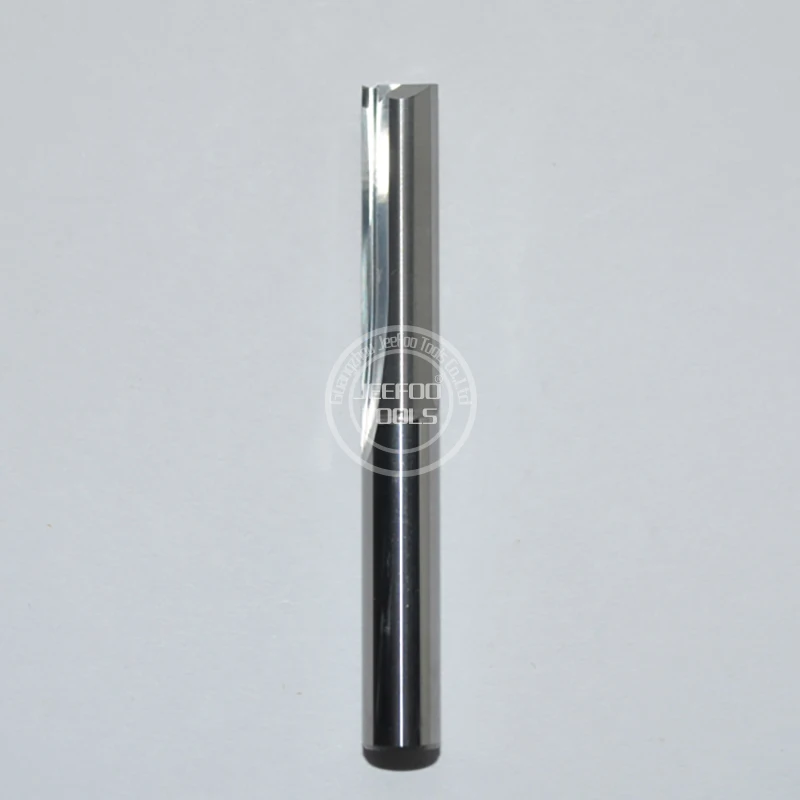 6*22 CNC Karbida Padat Dua Bit Seruling Lurus/Bit Router CNC/Pemotong Router