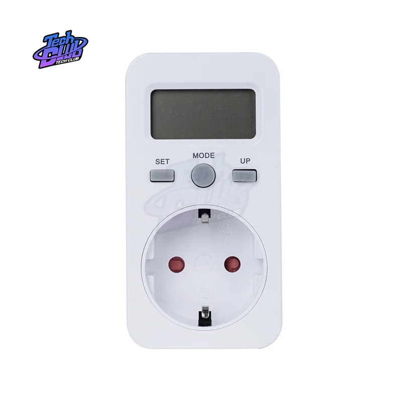 Power Meter Socket KWE-PMB03 Plug Socket Digital Voltage Wattmeter Power Consumption Watt  AC Electricity Analyzer Power Supply