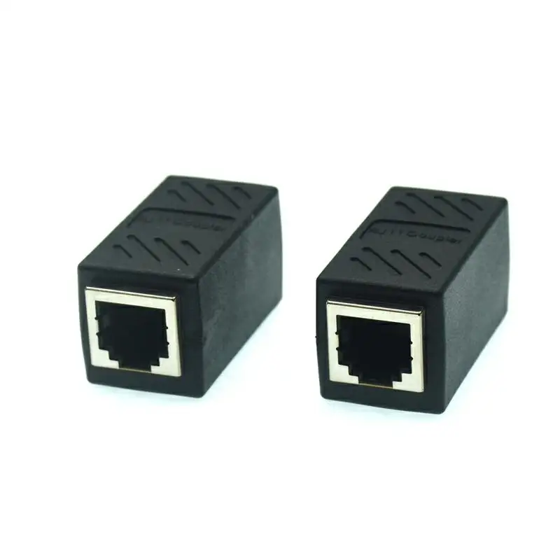 RJ11 6P6C 6P4C 6P2C Female To Female PCB 1 to 2 Splitter Connection Telephone Extension Cable Coupter C LAN connector