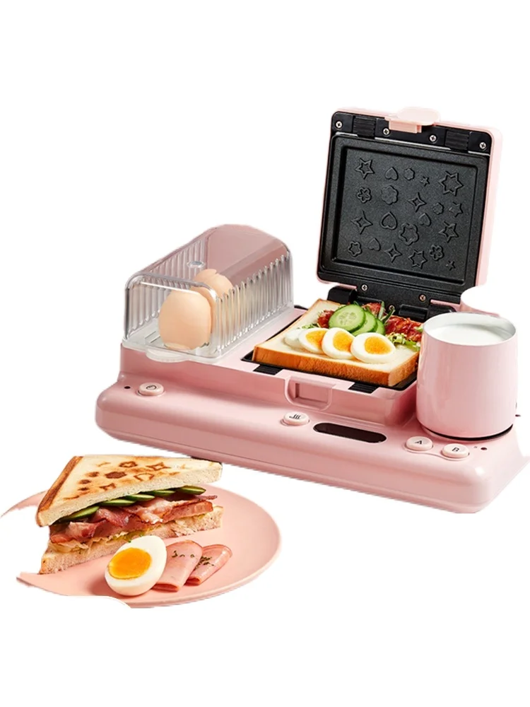 TT Sandwich Breakfast Machine Household Multi-Function Lazy Light Food Machine Toaster Fantastic Breakfast Appliance