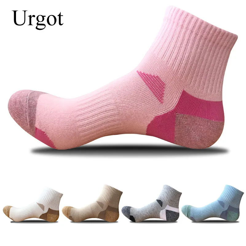 

Urgot 5 Pairs Womens Socks Cotton Long Tube Female Girls Fashion Casual Sock Sports Basket Ball Socks Adult Meias Calcetines Sox