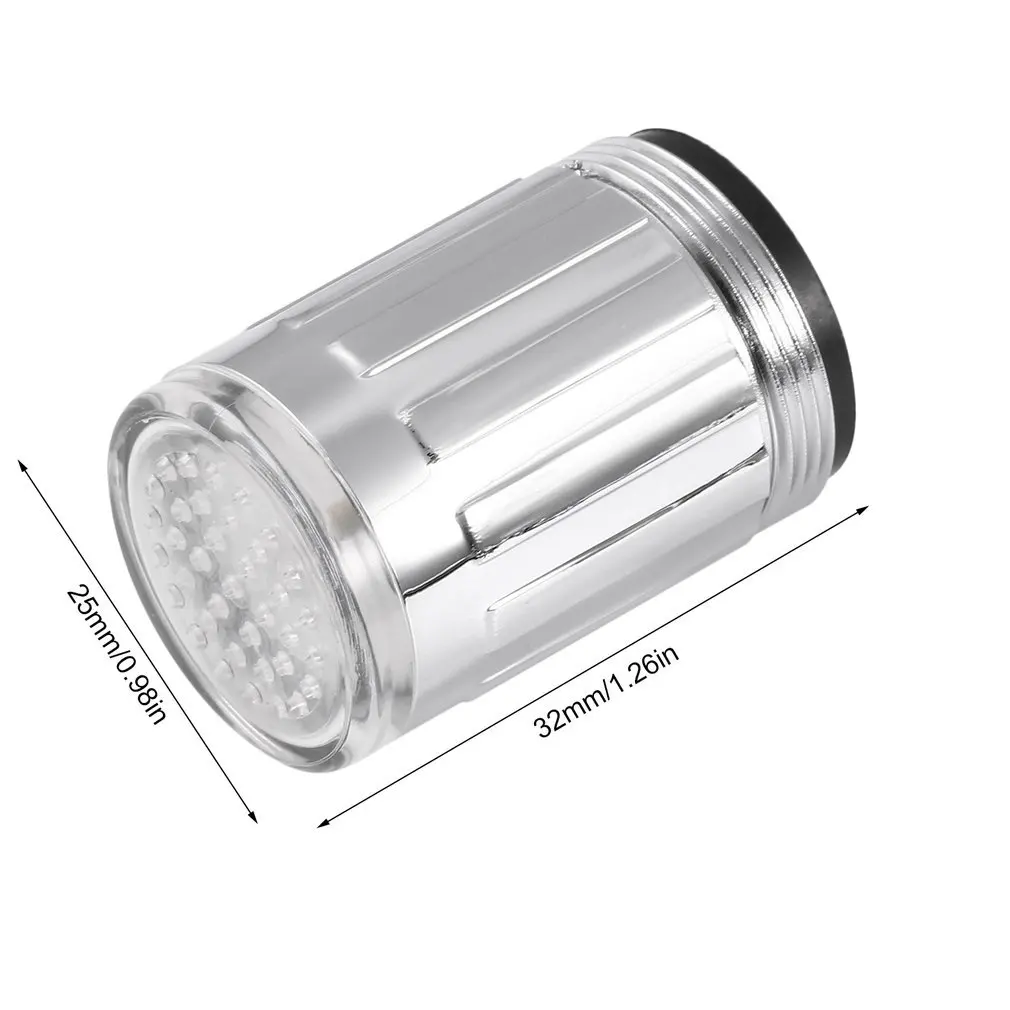 Temperature Sensor LED Light Water Faucet Creative Spraying Faucet  Filter Nozzle For Kitchen Bathroom