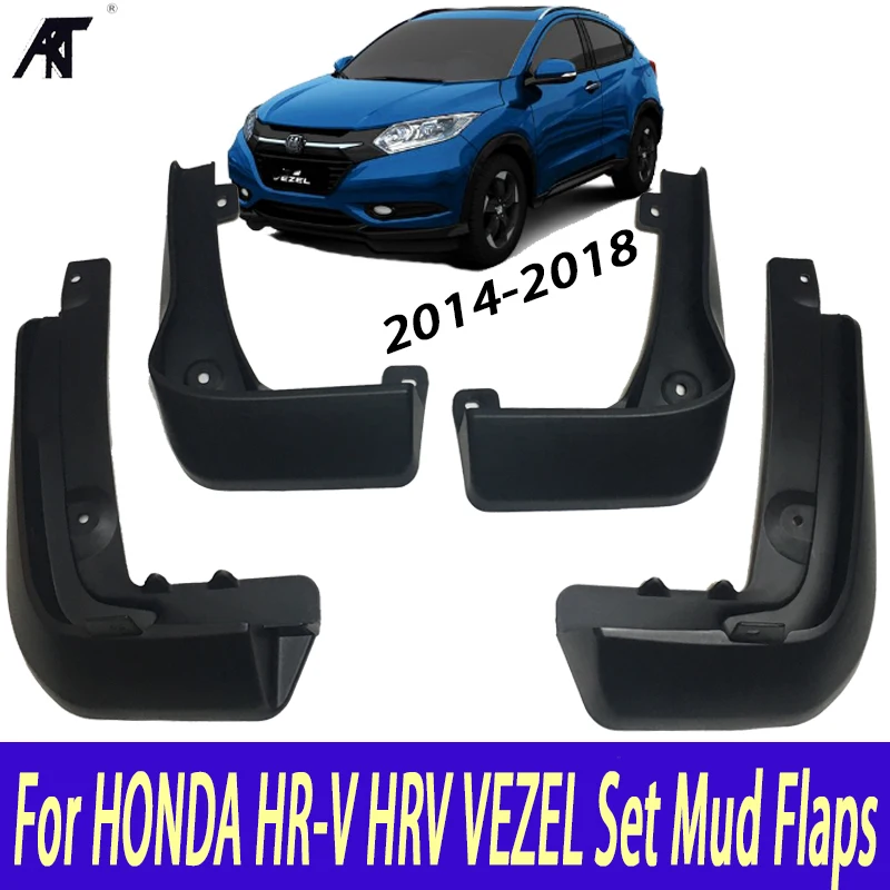 

Mud Flaps For HONDA HR-V HRV VEZEL 2014-2020 Set Mud Flaps Mudflaps Splash Guards Front Rear Mud Flap Mudguards Fender 2015 2016