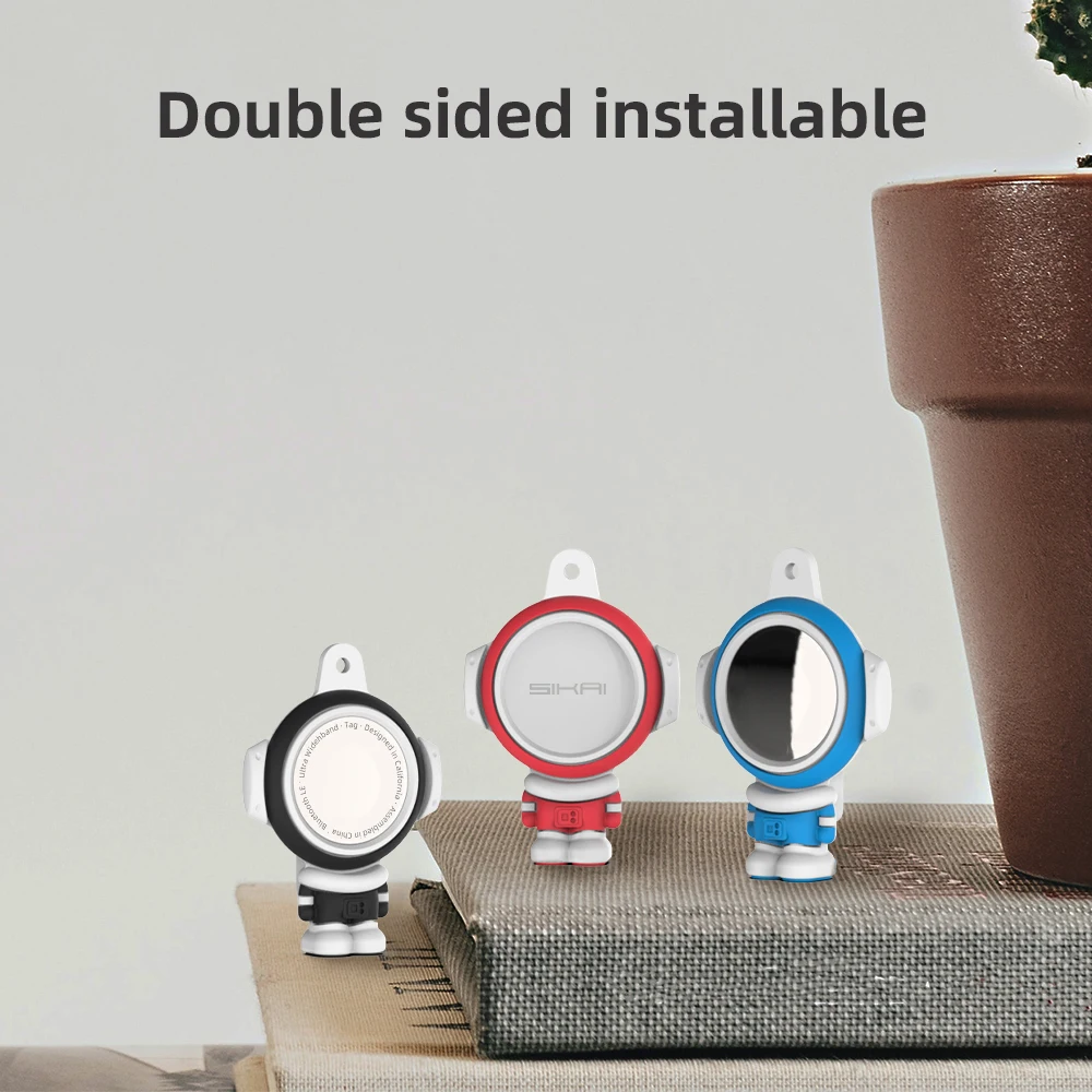 Silicone Bảo Vệ Cho Apple AirTag Tặng Móc Khóa Chống Mất Không Gian Theo Dõi Thiết Bị Định Vị Thiết Bị Dây Ốp Lưng Khóa Giáp