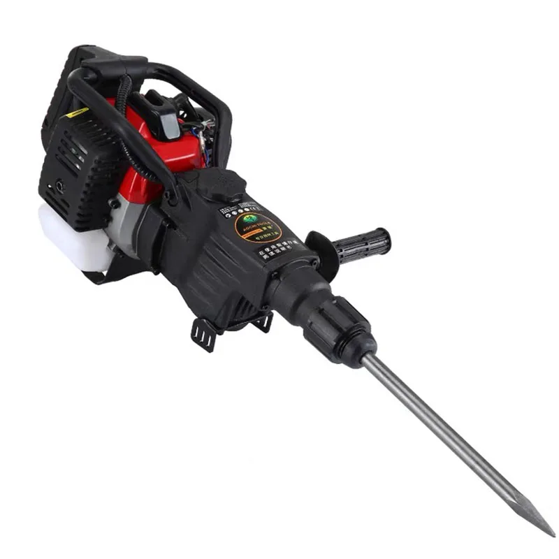 

3 in 1Multifunction Gasoline Power Impact Hammer Gasoline Broken Electric Pick Electric 1800W Drill Driller Demolition Hammer