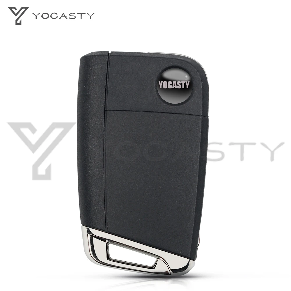 YOCASTY Remote Car Key 433MHz Megamos MQB Chip for VW Golf Mk7 Polo Tiguan Skoda Octavia Leon 2012-20175G6959752AB BB 6V0959752D