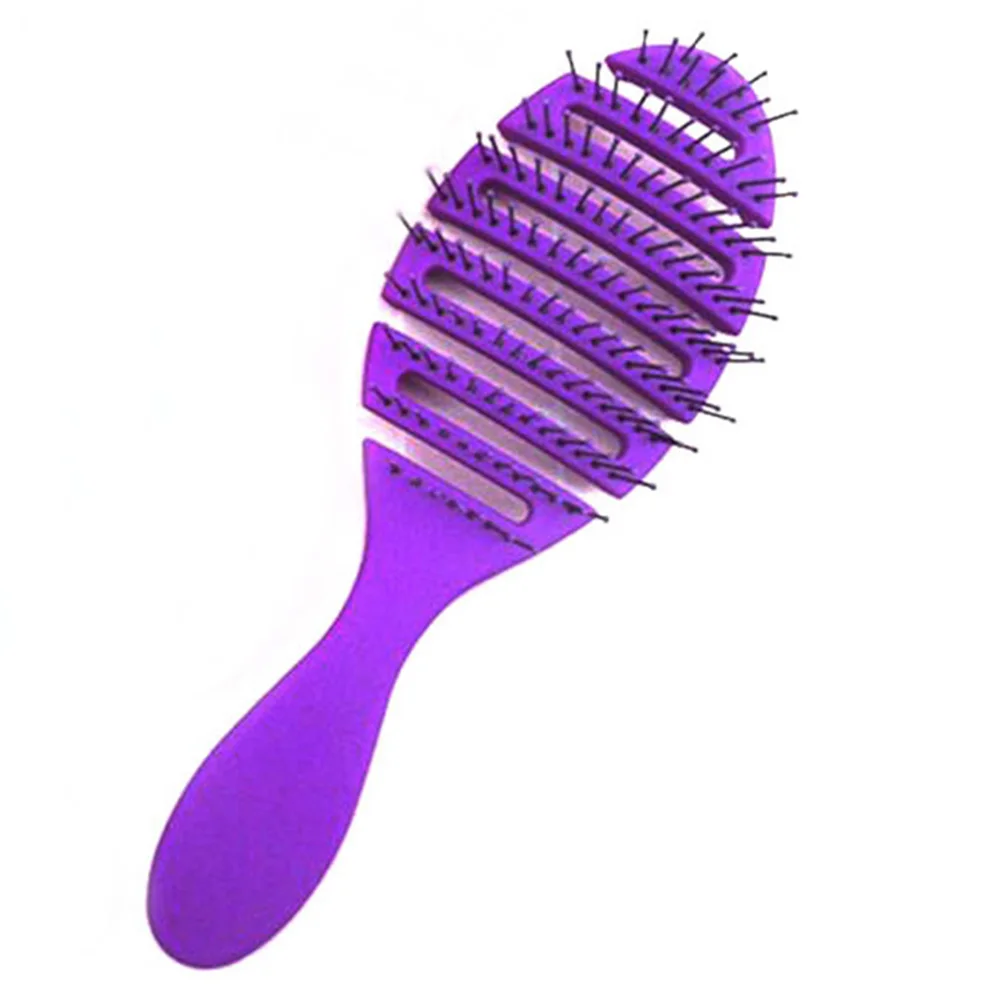 1pcs High Quality Wet Brush Comb Tool Barber Hair Brush Hair Styling Tools Anti-static Head Massage Hairbrush Magic Comb