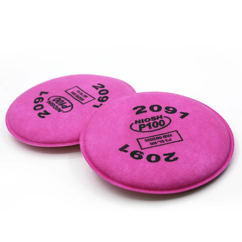 M 7502 Combination gas mask high quality Silica gel Can protect 0.075 microns filter Welding fume glass fiber Protective mask