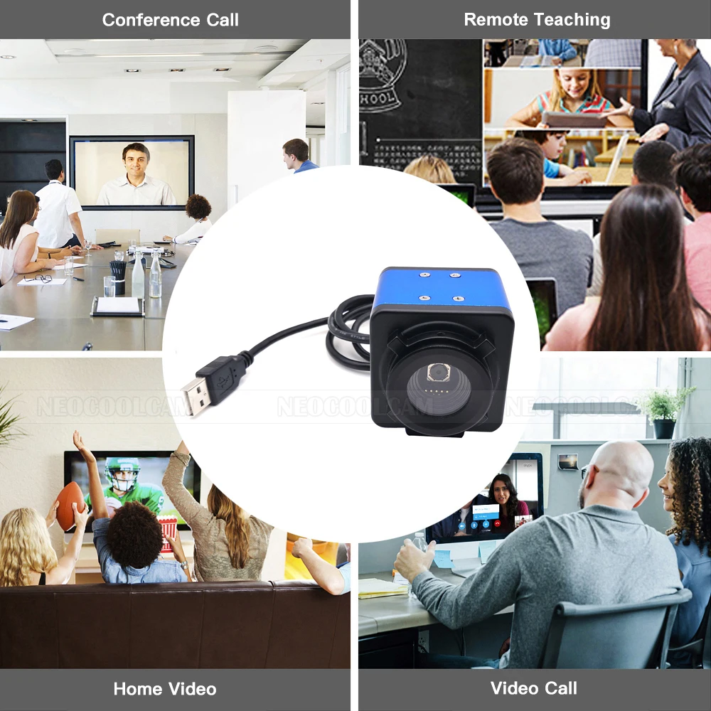 4K Full HD USB Web Autofocus PC Camera 8MP IMX179 Sensor Wide Angle No Distortion Lens For Video Live Conference