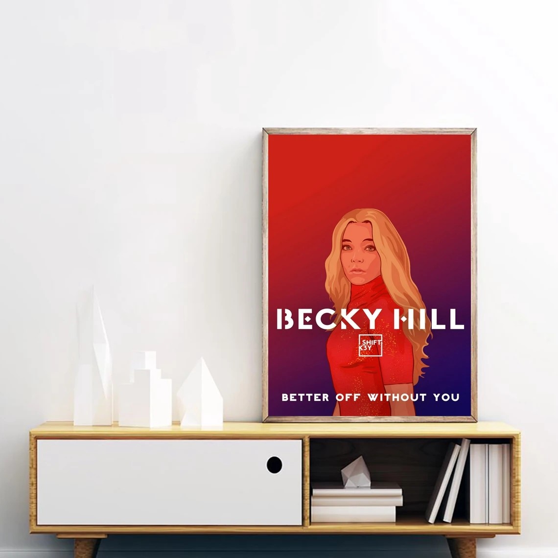 Becky Hill Better Off Without You Poster Music Album Canvas Print Home Decoration Wall Painting (No Frame)