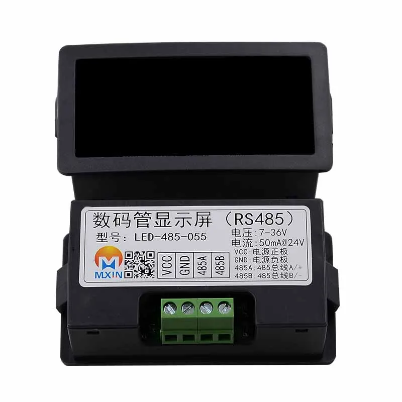 485 ディスプレイモジュール 0.56 インチデジタルチューブシリアルポートテーブル Plc 通信 MODBUS-RTU/ASC