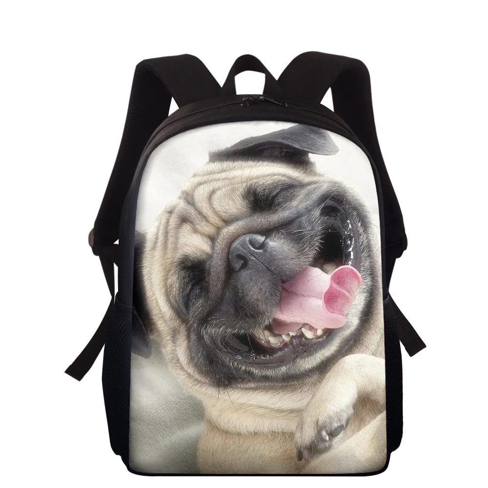 

New Student Bagpack Cute Dog Print School Bags For Girls Boys Women Backpack 15 Inch Schoolbag Customize Fashion Mochila Escolar