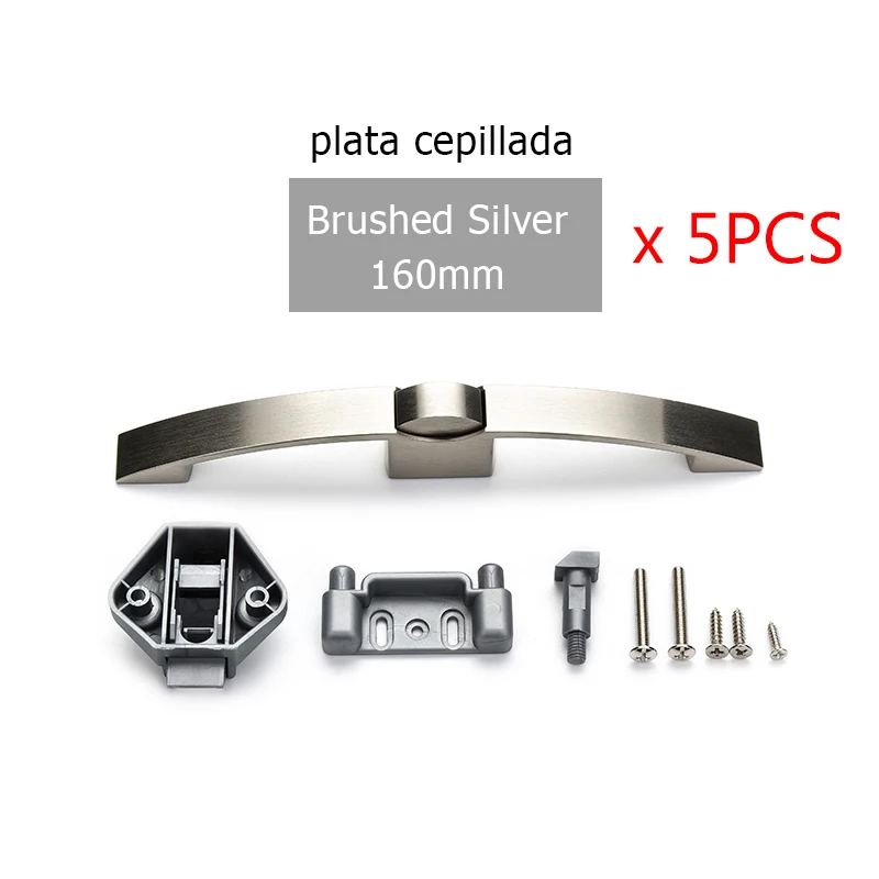KAK 5-teiliges Wohnmobil-Schrankverschluss-Set, Druckknopfverschluss für Wohnwagen, Boot, Schublade, Möbeltür, Hardware