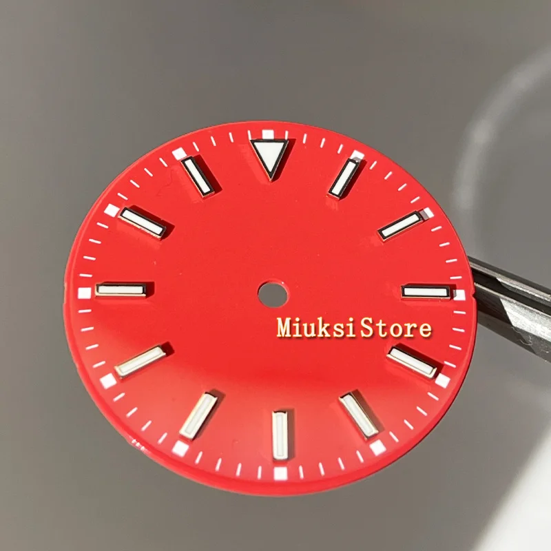 29.2mm watch dial fit NH35 NH36 dial Miyato8205 821A 8215 ETA2824 2836 Mingzhu DG2813 3804 Blakc Blue Pink Watch face Parts