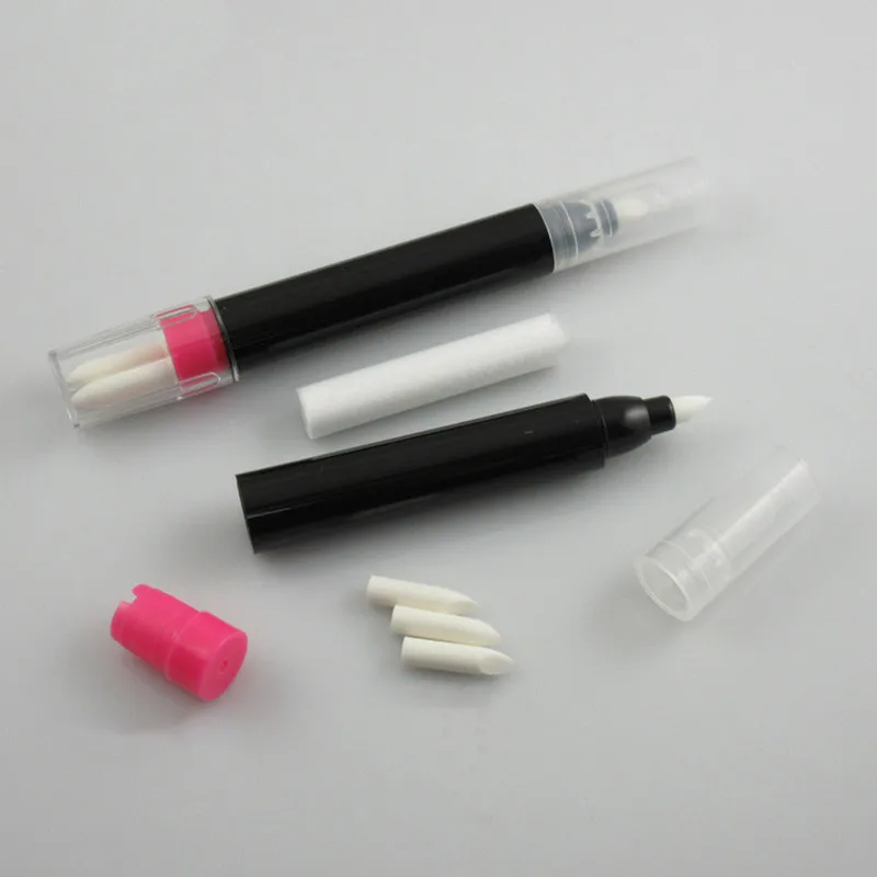 Hurtownie 10/30/50 sztuk środek czyszczący Remover narzędzia do Manicure korektor usuwanie długopisu z 3 szt. Wymienne porady lakier do paznokci