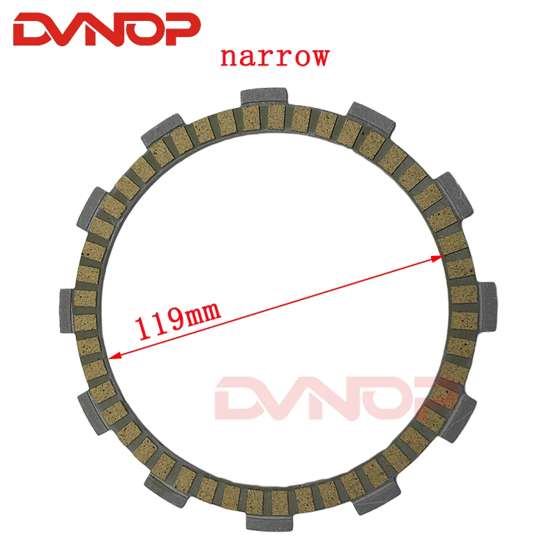 二輪車用クラッチフリクションプレートセット,スズキgn250,gn 250,クラッチライニング,5個,# CP-0007