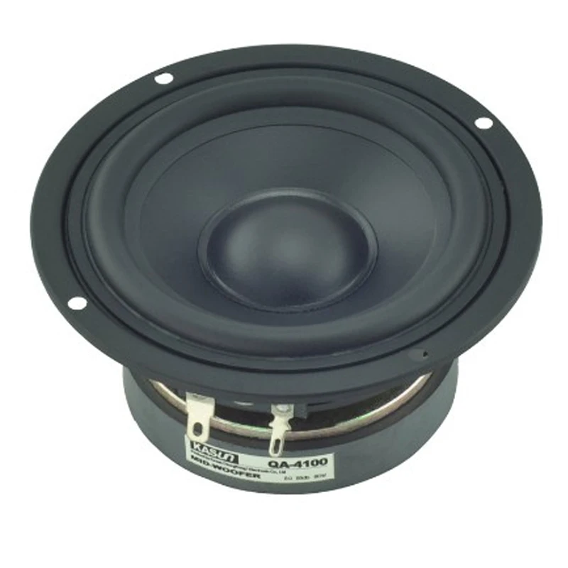 KYYSLB QA-4100 8ohm 80W 4 palec pokročilý hifi woofer amplión domácí audio řádný bas reproduktor ovladač jednotka