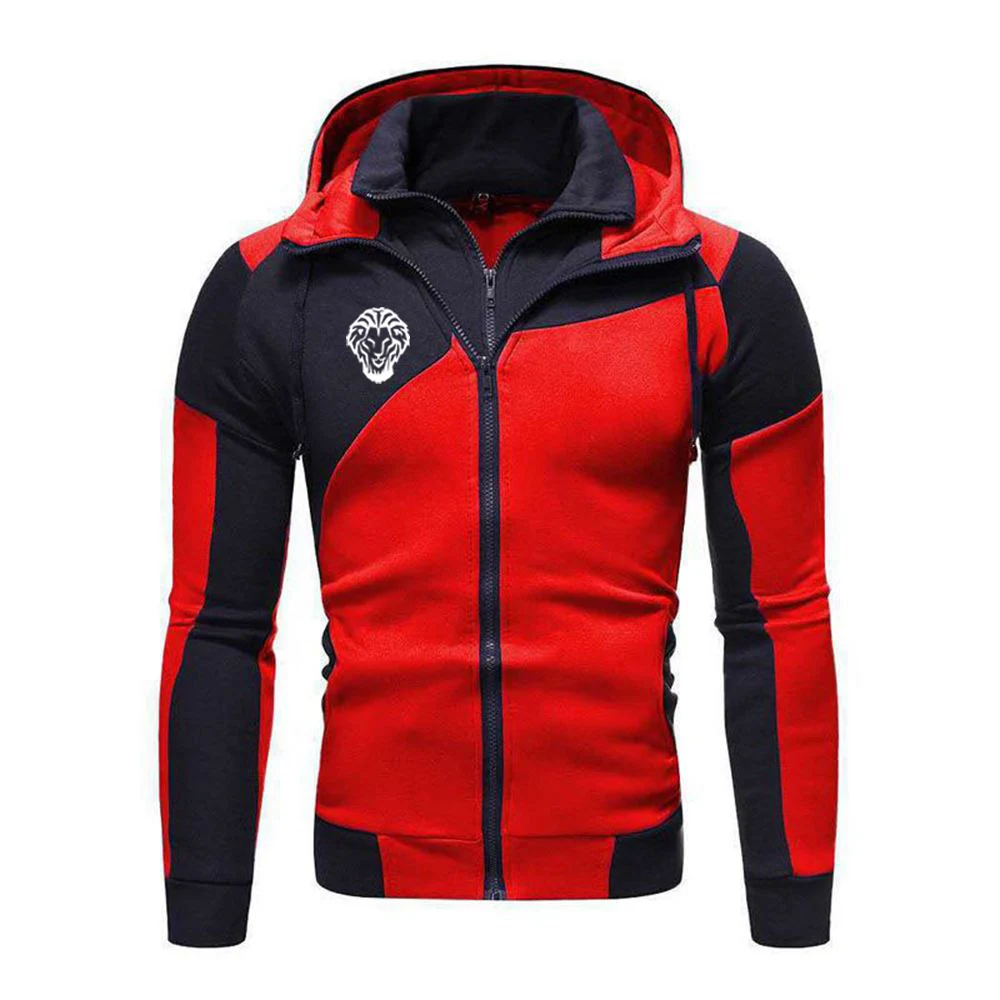 Leon Athletic Club de Bilbao 2021 Men\'s New Spring Zipper Cotton Sweatshirt Jacket Fleece Hoodies Harajuku Zip Up Clothing Coats