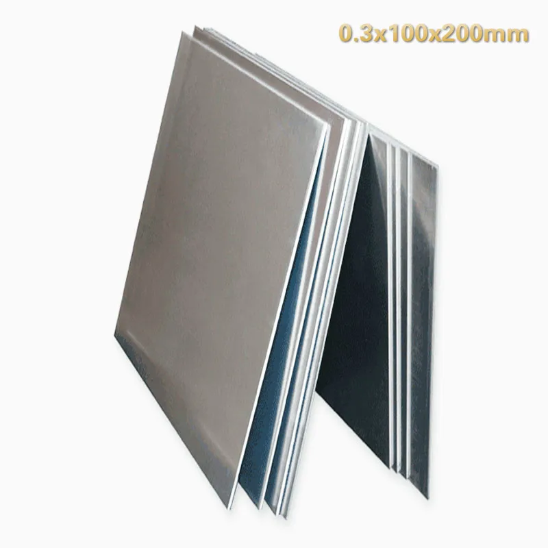 1PCS Nickel purity 99.96% Pure Nickel Ni Metal Thin Sheet Plate 0.3mm x 100mm x 200mm For Electroplating