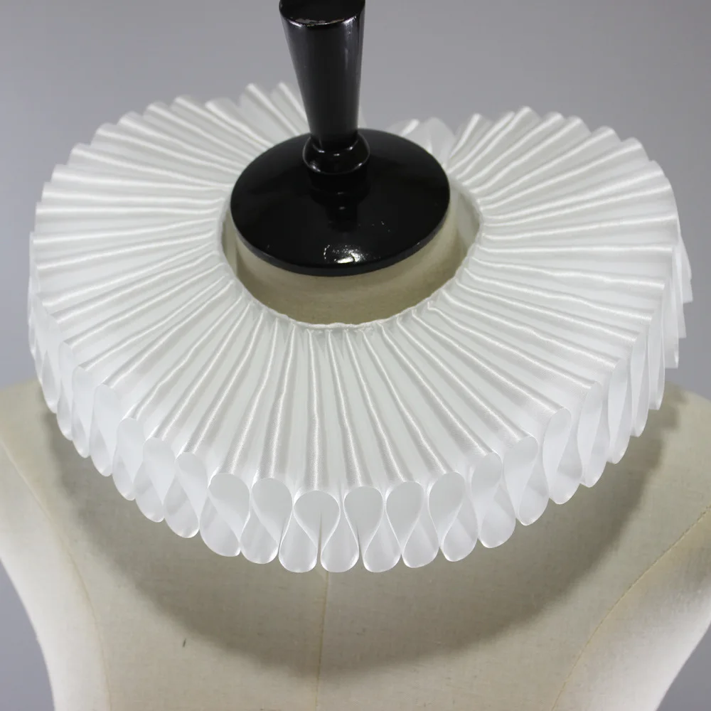 Classic Handmade Ruff Fake Collar Drama Stage Shape Wedding Photo Photography Props Clown Collar
