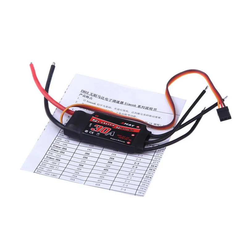 EMAX XA2212 820KV 980KV 1400KV motore con Simonk 30A ESC con 1045 puntelli Set per modello RC per F450 F550 RC Quadcopter