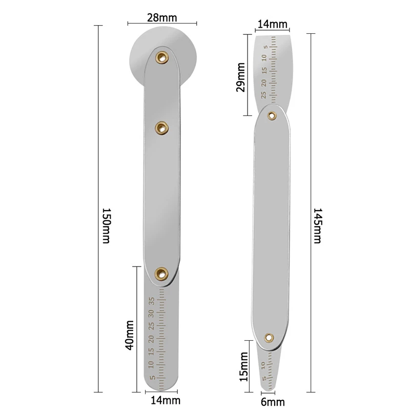 Abridor de palanca de cubierta trasera de pantalla LCD de teléfono móvil con regla, rodillo de acero Universal, herramientas de desmontaje para iMac y iPhone