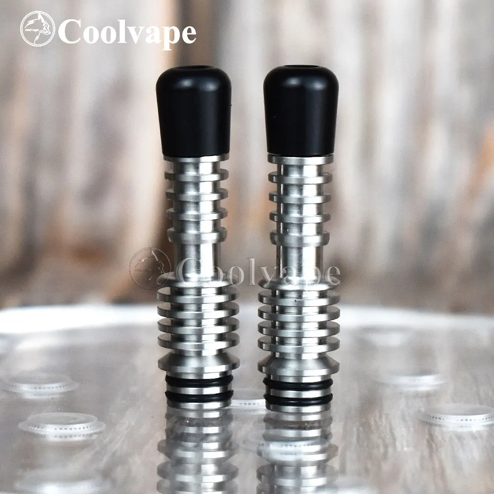 

Металлический длинный наконечник для электронной сигареты wolfcoolvape 510 MTL SS316 для Berserker V2 MTL RTA, термостойкий наконечник для RDA RTA