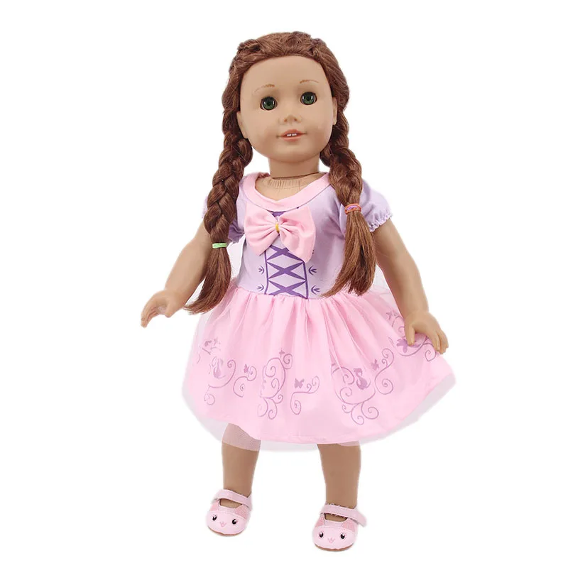 43 cm urodzonych sukienka Baby Doll dla 18 Cal amerykańska lalka dziewczyna zabawki 43 cm noworodków ubrania dla dzieci nasze pokolenie, urodziny