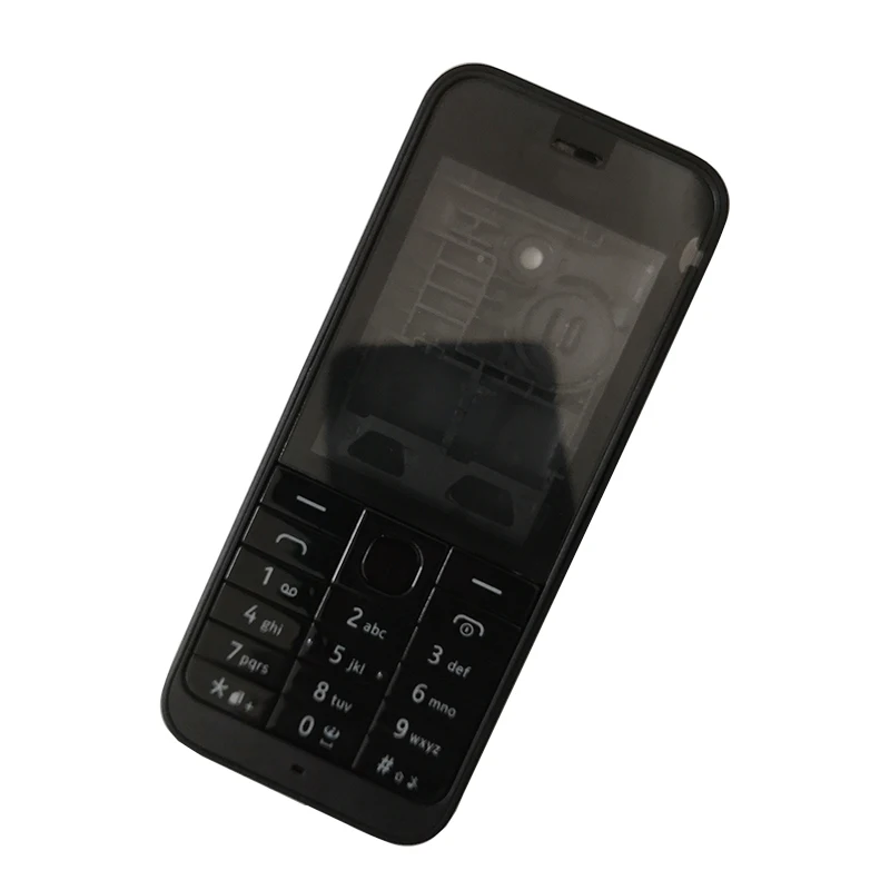 New Plastic Full Housing For Nokia 220 Front Frame+Middle Frame+Back Cover+Keypad With Logo