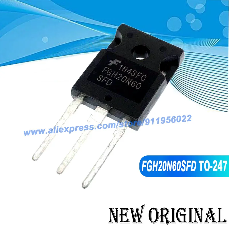 (5 шт.) FGH20N60SFD TO-247 600V 20A
