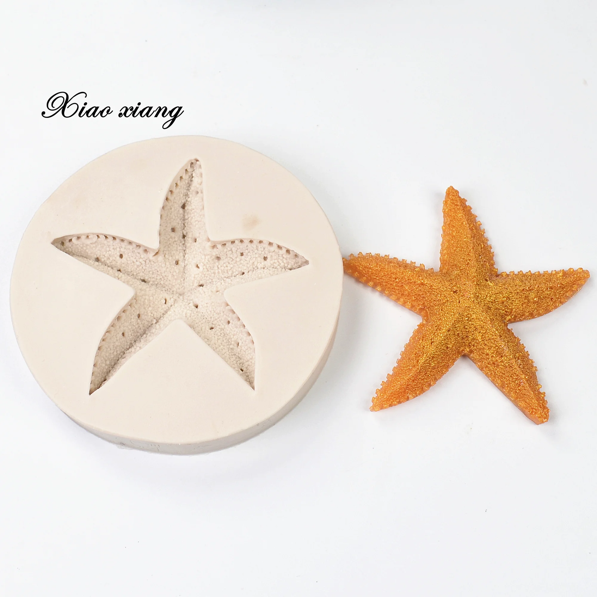 3D Starfish Silicone Cake Molds For Baking Fondant Chocolate Cake Decorating Tools DIY Handmade Clay Resin Soap Baking Moulds