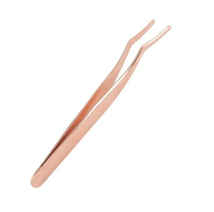 

100pcs wholesale false eyelash tweezers curler mink lash applicator Stainless steel makeup tools SN307