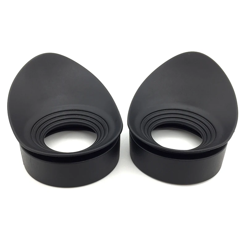 2pcs 40mm 39-42mm Rubber Eyepiece Eye Shield Eye Guards Eye Caps Telescope Binocular Biological Microsocpe Eyepiece Lens Hood