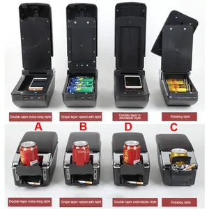 مسند ذراع لدايهاتسو سيريون ، مسند ذراع السيارة ، صندوق تخزين محتوى المتجر المركزي ، قطع غيار السيارات بالذراع ، 2007-2015 أعلى 8 مبيعات عجلة قيادة Tsuru 2 - No5